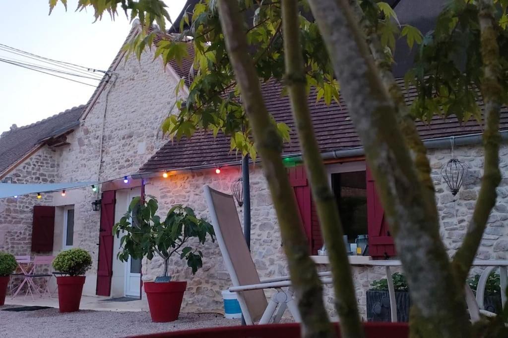 Les Lys Jolie Suite Parentale Privative Deux Adultes Avec Sdd Pertheville-Ners Esterno foto