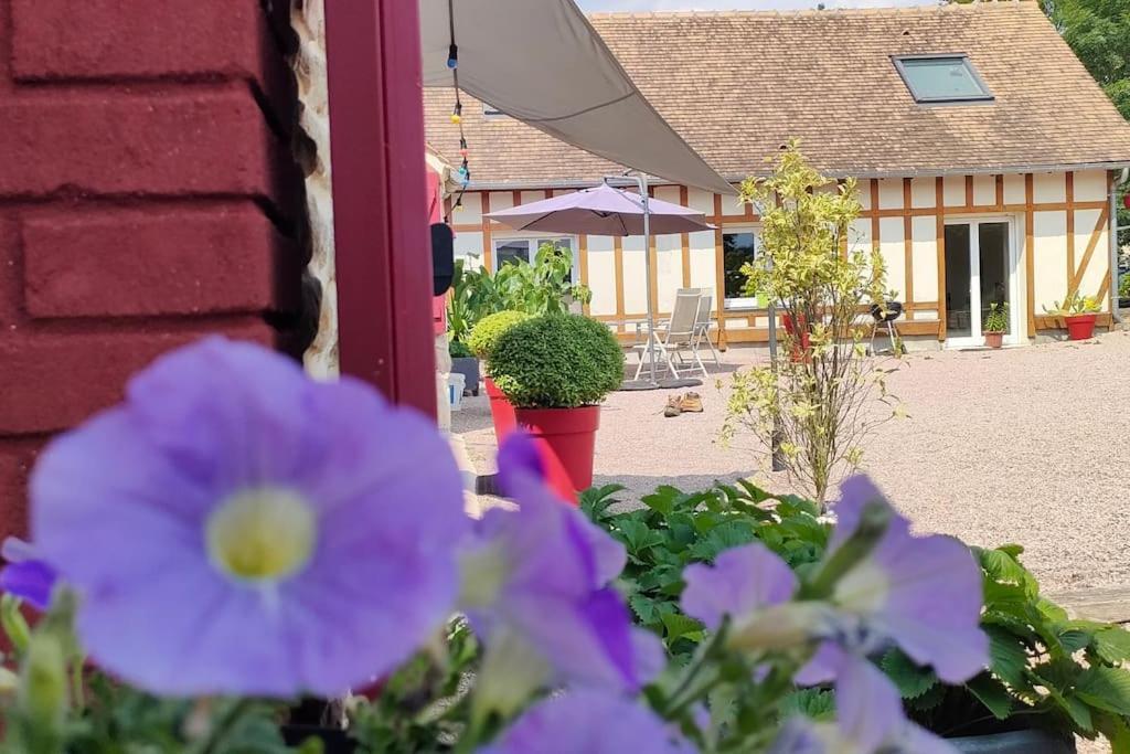 Les Lys Jolie Suite Parentale Privative Deux Adultes Avec Sdd Pertheville-Ners Esterno foto